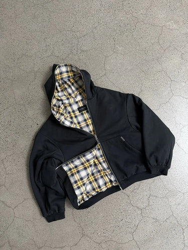 MKDARK CLOUD Both Sides Zip Up jacket