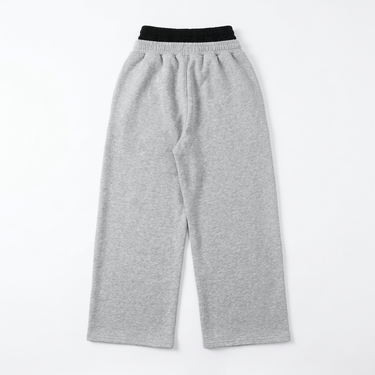 CLOCK CLOUD Baggy sweatpants - back