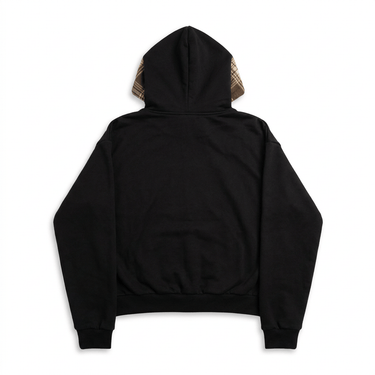 REVERSIBLE PLAID CLOUD Hoodie - back