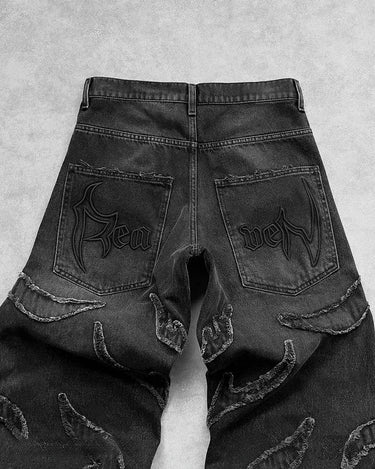 RETRO GOTHIC BLACK PANT