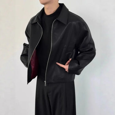 ZHEJI CLOUD Leather Jacket
