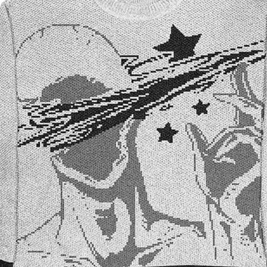 PATTERN KAOS Pullover