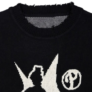 2 BLACK CLOUD Y2k Pullover