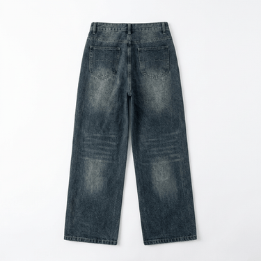 KOREAN VERSION RETRO CLOUD Jeans - back