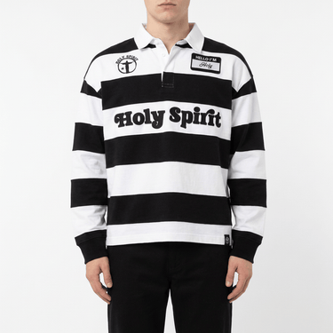 HOLY SPIRIT CLOUD Long sleeve polo - on model
