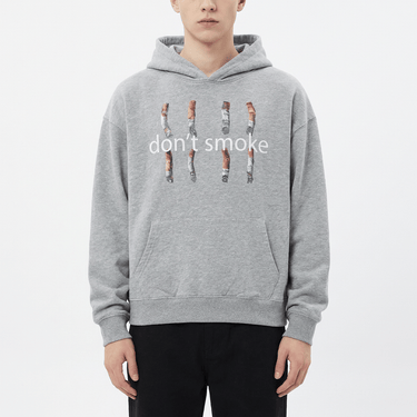 DON'T SMOKE CLOUD Hoodie - on model